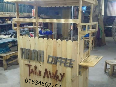 Xưởng sản xuất xe bán cafe lưu động hà nội 5