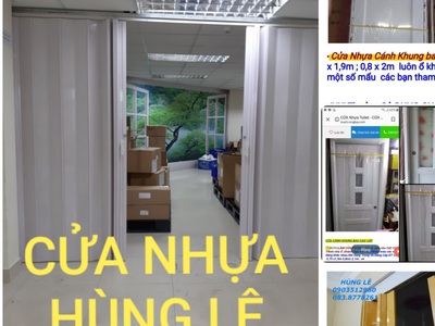 Cửa xếp nhựa TOP1 tại TPHCM Mua Ở Đâu Giá Rẻ,Hàng Đẹp- Vách ngăn nhựa xếp HCM - Cửa xếp nhựa khổ lớn 15