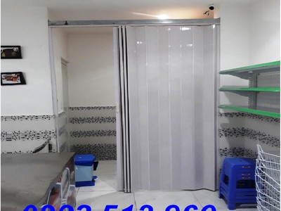 Cửa xếp nhựa TOP1 tại TPHCM Mua Ở Đâu Giá Rẻ,Hàng Đẹp- Vách ngăn nhựa xếp HCM - Cửa xếp nhựa khổ lớn 14