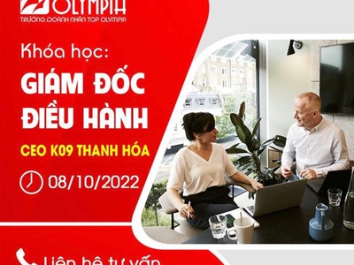 Khai giảng khóa học GIÁM ĐỐC ĐIỀU HÀNH - K09 tại Thanh Hóa 0