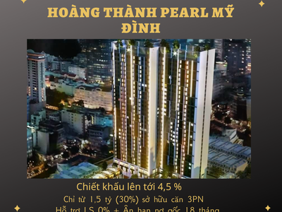 Chung cư cao cấp Hoàng Thành Pearl 55 Nguyễn Văn Giáp. 0