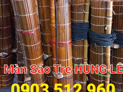 Màn sáo tre ngoài trời tphcm - Rèm Sáo che nắng ngoài trời 18