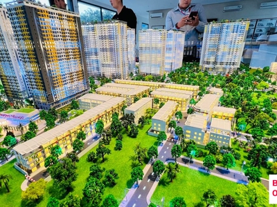 Khu đô thị tổ hợp căn hộ nhà phố bcons city - tháp green topaz 3