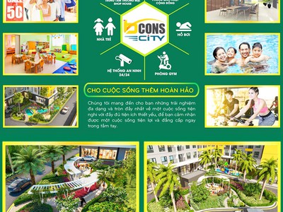 Khu đô thị tổ hợp căn hộ nhà phố bcons city - tháp green topaz 0