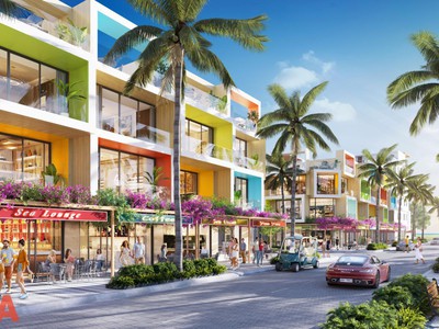 Thiết kế nhà phố biển 108m2 - 2 mặt tiền, thanh toán chỉ 35 sở hữu vĩnh viễn tại Thanh Long Bay 2