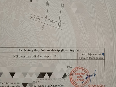 Bán nhà chính chủ trong ngõ Miếu Hai xã 0