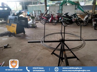 Máy bẻ đai sắt mini Hồng Hà 1