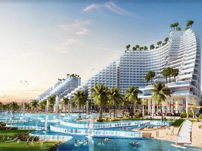 Chính chủ cần bán căn hộ codotell diện tích 36,80 m2 thuộc toà wind dự án: the arena mặt biển bãi 0