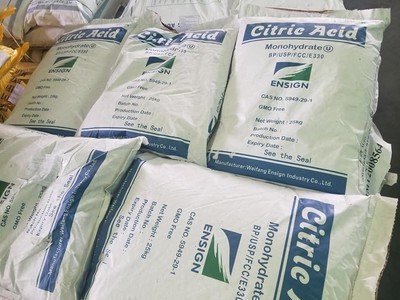 Acid nitric - axit chanh 0