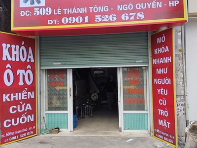 Khóa ô tô 509 Lê Thánh tông 0