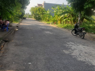 Lô đất 81m2 mặt đường vũ thị ngọc toàn, tân thành, dương kinh. giá 1,x tỷ 3