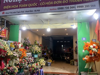 Cần sang lại cửa hàng hoa tại ngã 3 trạm trôi huyện hoài đức hà nội 1