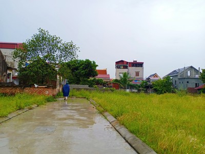 Cần bán lô đất 95m tại Câu Hạ B - Quang Trung - An Lão Hải Phòng ngõ ô tô đỗ tận đất 2