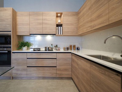 Tủ bếp hiện đại, tiện nghi với giá trực tiếp 0