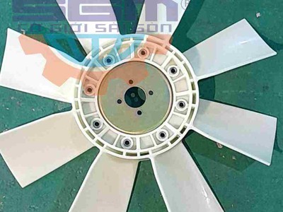 Cánh quạt động cơ MITSUBISHI ME039960 6D15 6D14 6D16 xe đào KOBELCO SK220, SK230   Hút 1