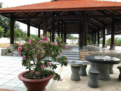 Nhà gỗ 3 gian hiện đại tại Vĩnh Hưng 0