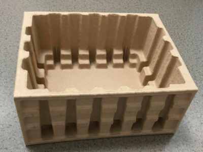 Bột giấy nén, Bột giấy nện, Bột giấy đổ khuôn. 10