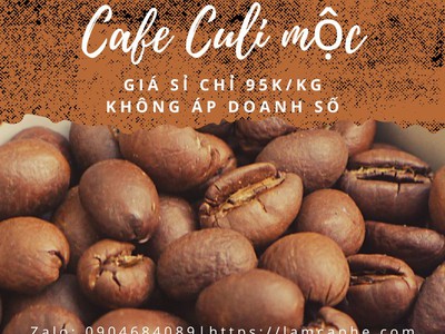 Cà phê Culi loại 1 sàng 18 xuất khẩu gu mạnh giá sỉ 0