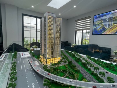 Gia đình mình có căn hộ CH15 tầng 1x cần cho bán nhanh tại Hoàng Huy Grand Tower. 0