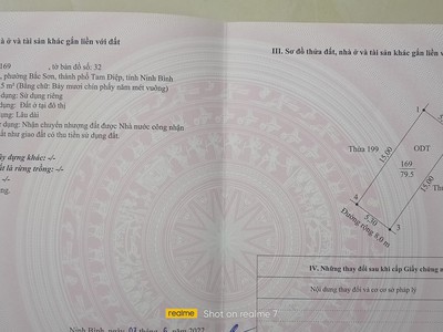 Chính chủ gia đình có căn nhà cần bán gấp phường bắc sơn tp tam điệp, ninh bình 0
