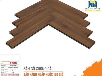 Sàn gỗ xương cá chịu nước 5