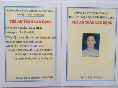 Chứng chỉ an toàn lao động - Học xong cấp nhanh 0