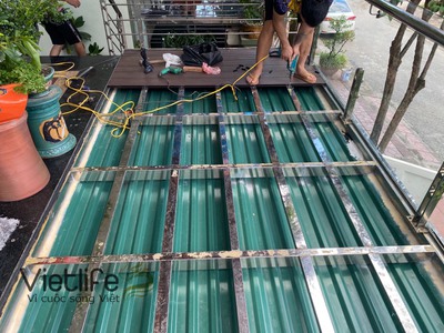 Sàn gỗ nhựa ngoài trời 7