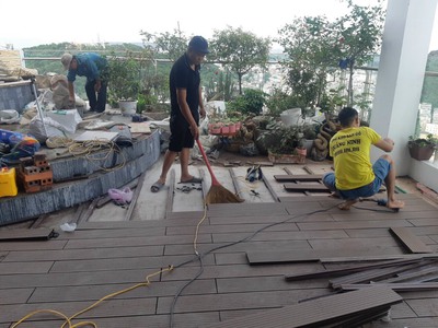Sàn gỗ nhựa ngoài trời 5