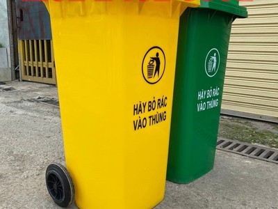 Cung cấp thùng rác công cộng các loại 40 lit, 60 lít, 120 lít, 240 lít, 660 lít 0