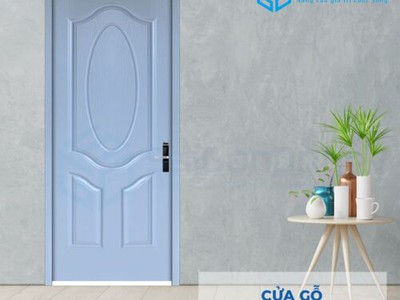 Cửa gổ hdf giá rẻ hiện đại 0