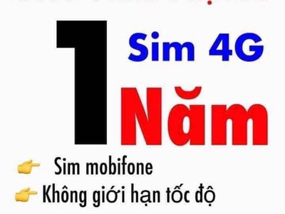 Sim 4G Mobifone Loại +5gb, +6gb/Ngày, Maxdata, Full Băng Thông 4-5G 2