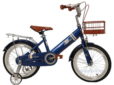 Xe Đạp Cho Bé 16 Inch Xaming Rổ Nâu Sườn Đơn Cao Cấp 0