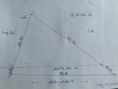 Đất xã Tân Kiên huyện Bình Chánh 1m2/15 triệu 1