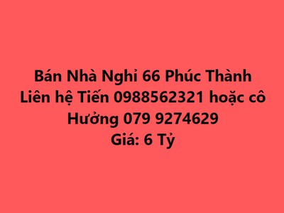 Bán nhà nghỉ 66 phúc thành xã quang thành - tx kinh môn 0