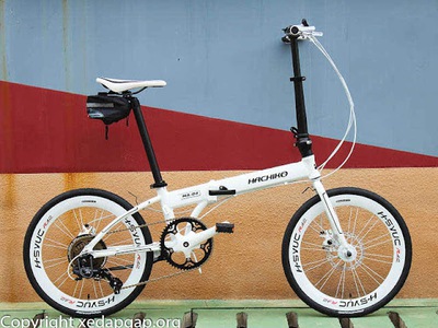 Xe đạp gấp Hachiko HA04   Xe đạp Nhật Bản tăng 30 hiệu suất 1