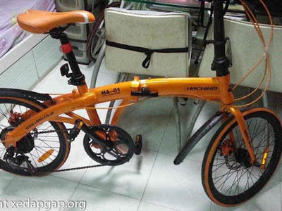 Xe đạp gấp Hachiko HA01- Xe đạp gấp Nhật Bản 3