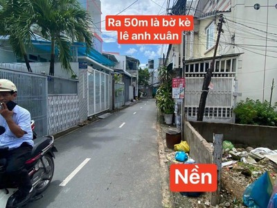 Bán Nền Góc Trục Chính - Hẻm 56 Lê Anh Xuân   Cách Đường Lê Anh Xuân 50m 2