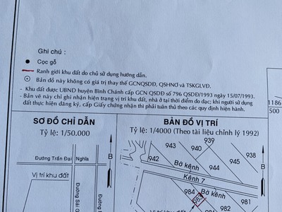 Đất xã Tân Kiên huyện Bình Chánh 1m2/15 triệu 5