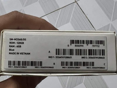 Samsung M33 Còn BH Tgdd 5/2023 5