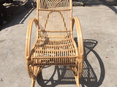 Ghế mây thư giãn bập bênh ngồi đọc sách 0