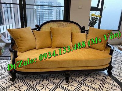 Sofa gỗ Indochine phong cách Đông Dương sang trọng 1