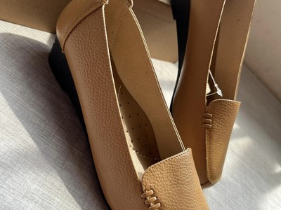 Giày da dáng xuồng quà tặng 20/10 xinh yêu cho phái đẹp 1