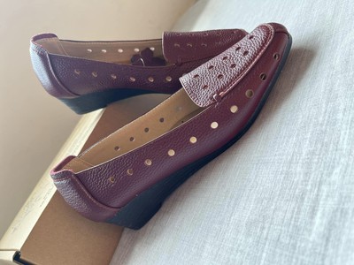 Giày da dáng xuồng quà tặng 20/10 xinh yêu cho phái đẹp 4