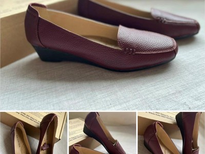Giày da dáng xuồng quà tặng 20/10 xinh yêu cho phái đẹp 14