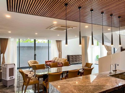 Bán nhanh căn Biệt thự Nam Việt Á- Chuẩn Resort  270m2-MT15m-Hồ Bơi- Gía 27.5 TỶ.-Thương lượng mạnh 8