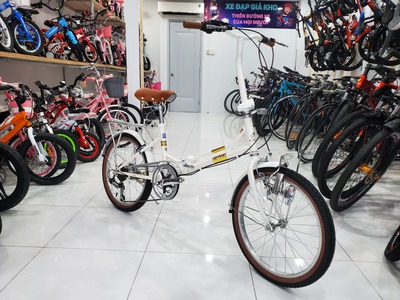  Xe Đạp Gấp 20 Inch Calli Q3 Khung Thép Cổ Điển  1