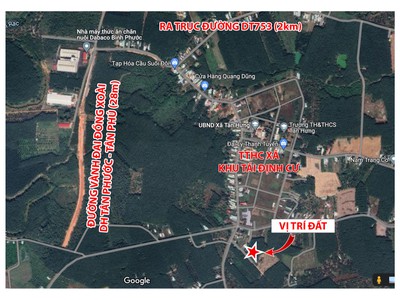 BÁN ĐẤT chính chủ ngay cạnh TTHC xã 1