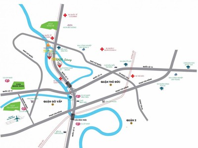 Bán căn 2 phòng ngủ Splus Riverview ngay QL13, về sân bay TSN chỉ 20p, T7.2023 bàn giao ở ngay 1