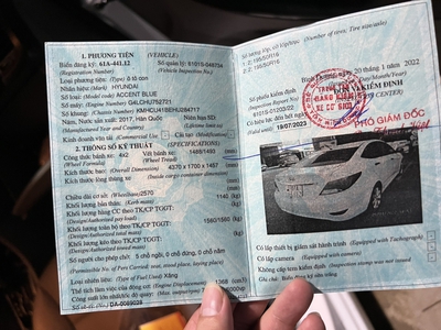 Chính chủ bán xe Huyndai Acent Blue bản cao cấp nhất 2018 4