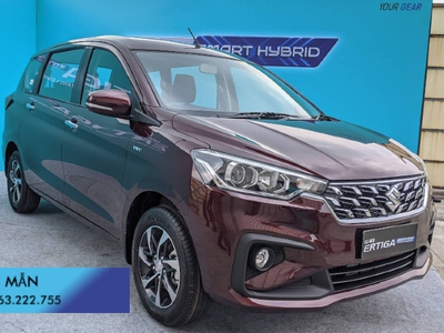 Suzuki Ertiga Hybrid - Xe xăng lai điện 7 chỗ thế hệ mới 0